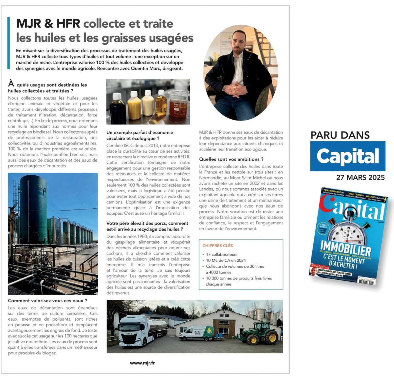 Grande nouvelle pour MJR & HFR !